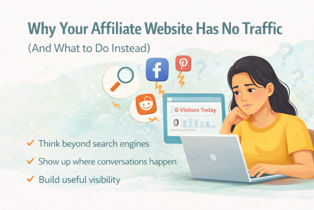 Why Your Affiliate Website Has No Traffic